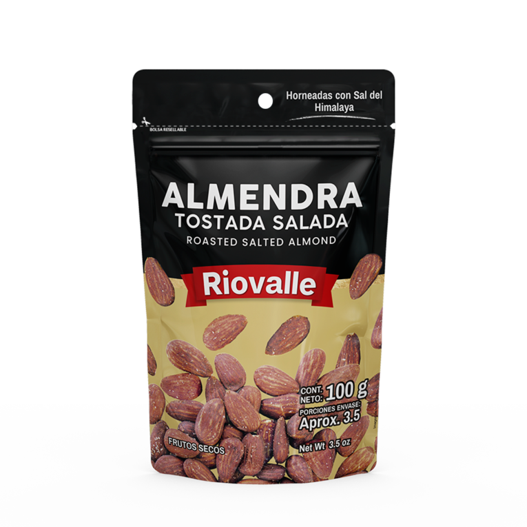 Almendra tostada salada x 100 g