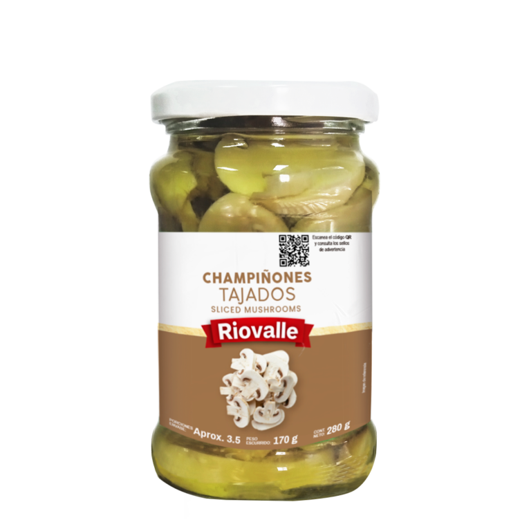 Champiñones tajados x 280 g