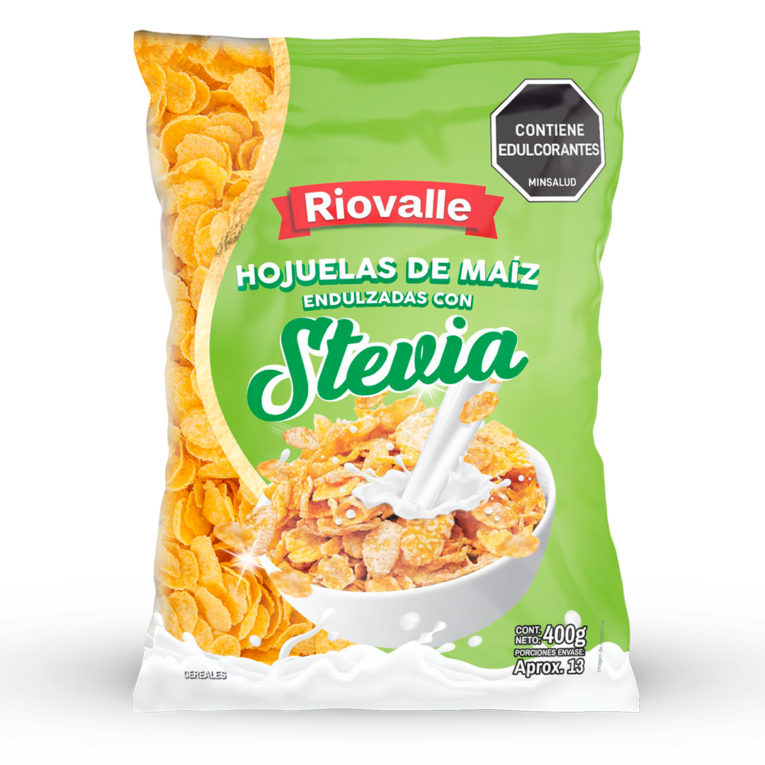 Hojuelas de Maiz con Stevia x 400 g