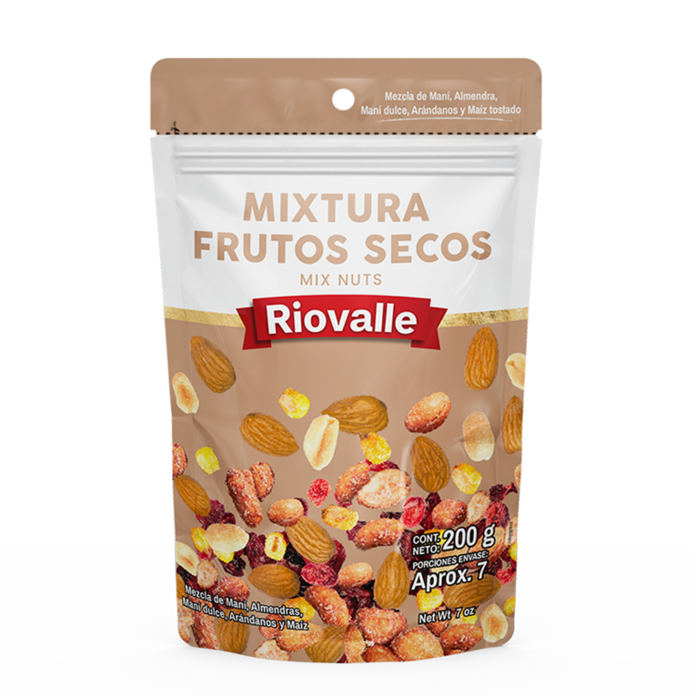 Mixtura de frutos secos x 200 g