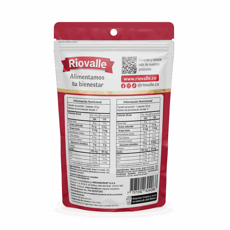 Six pack x 180g atrás