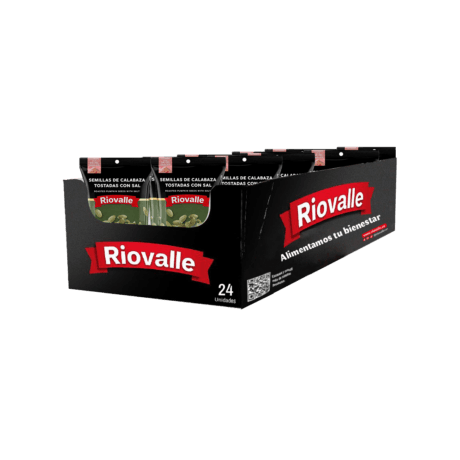 Semillas de Calabaza x 35g – Caja x 24 unds Riovalle