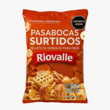 Pasabocas para freir Riovalle 500g