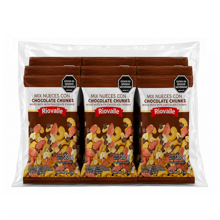 Mix nueces con chocolate